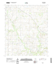 US Topo 7.5-minute map for True TX