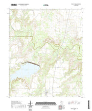 US Topo 7.5-minute map for Truscott North TX