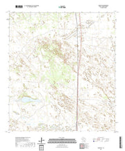 US Topo 7.5-minute map for Turcotte TX