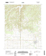 US Topo 7.5-minute map for Turkey TX