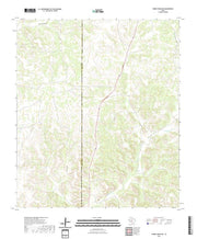 US Topo 7.5-minute map for Turney Draw NW TX