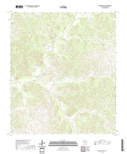 US Topo 7.5-minute map for Turney Draw SE TX