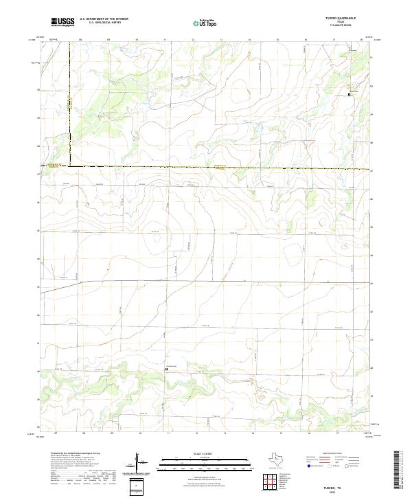 US Topo 7.5-minute map for Tuxedo TX