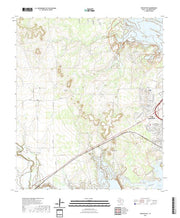 US Topo 7.5-minute map for Twin Buttes TX