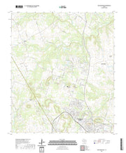 US Topo 7.5-minute map for Twin Mountains TX