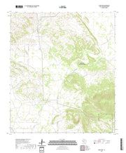 US Topo 7.5-minute map for Twin Peaks TX