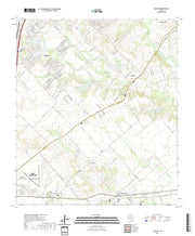 US Topo 7.5-minute map for Uhland TX