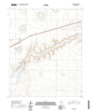 US Topo 7.5-minute map for Umbarger TX