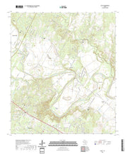 US Topo 7.5-minute map for Utley TX