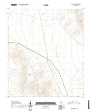 US Topo 7.5-minute map for Van Horn Wells TX