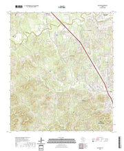 US Topo 7.5-minute map for Van Raub TX