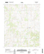 US Topo 7.5-minute map for Vashti TX