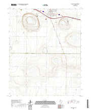 US Topo 7.5-minute map for Vega South TX