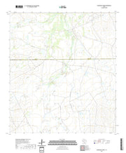 US Topo 7.5-minute map for Velenzuela Creek TX