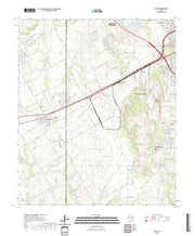 US Topo 7.5-minute map for Venus TX