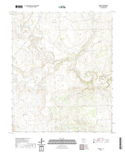 US Topo 7.5-minute map for Verbena TX