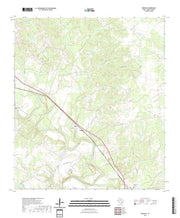 US Topo 7.5-minute map for Verhelle TX