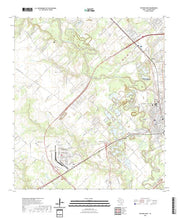 US Topo 7.5-minute map for Victoria West TX