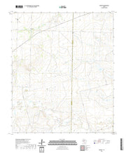 US Topo 7.5-minute map for Vincent TX