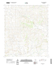 US Topo 7.5-minute map for Wallace Draw TX