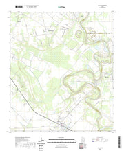 US Topo 7.5-minute map for Wallis TX