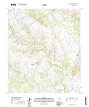 US Topo 7.5-minute map for Walnut Springs West TX