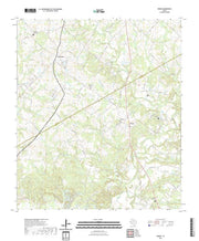 US Topo 7.5-minute map for Warda TX