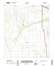 US Topo 7.5-minute map for Warren Lake TX