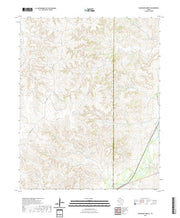 US Topo 7.5-minute map for Washburn Arroyo TX