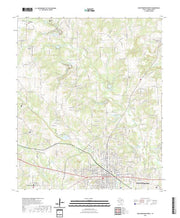 US Topo 7.5-minute map for Weatherford North TX