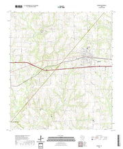 US Topo 7.5-minute map for Weimar TX