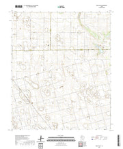 US Topo 7.5-minute map for Welch East TX