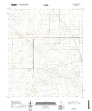 US Topo 7.5-minute map for Welch West TX