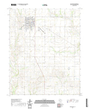 US Topo 7.5-minute map for Wellington TX