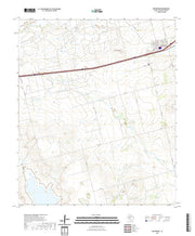 US Topo 7.5-minute map for Westbrook TX