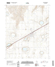 US Topo 7.5-minute map for White Deer TX