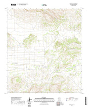 US Topo 7.5-minute map for White Hills TX