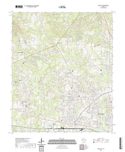 US Topo 7.5-minute map for White Oak TX