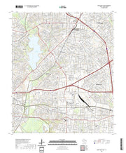 US Topo 7.5-minute map for White Rock Lake TX