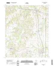 US Topo 7.5-minute map for Whitewright TX