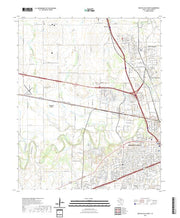 US Topo 7.5-minute map for Wichita Falls West TX