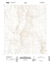 US Topo 7.5-minute map for Wildhorse Draw TX