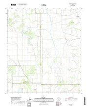 US Topo 7.5-minute map for Winnie NW TX