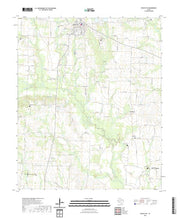 US Topo 7.5-minute map for Wolfe City TX