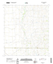 US Topo 7.5-minute map for Woodard Lake TX