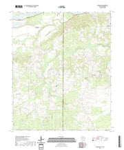 US Topo 7.5-minute map for Woodland TXOK