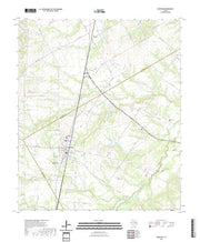 US Topo 7.5-minute map for Wortham TX