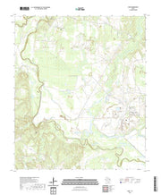 US Topo 7.5-minute map for Yard TX