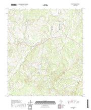 US Topo 7.5-minute map for Yeager Creek TX