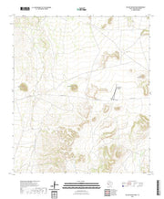 US Topo 7.5-minute map for Yellow House Peak TX